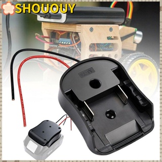 Shououy อะแดปเตอร์แปลงแบตเตอรี่ ทนทาน สําหรับแบตเตอรี่ลิเธียมไอออน Makita 18V