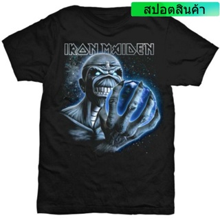 [S-5XL] เสื้อยืด พิมพ์ลาย Iron Maiden A Different World สีดํา สําหรับผู้ชาย