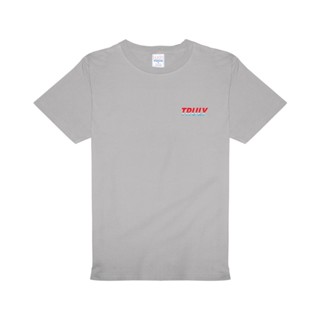 เสื้อยืดแขนสั้นเสื้อยืดพิมพ์ลายแขนสั้น รุ่น “TURBO”  สีเทาเอาไม่อยู่S-5XL