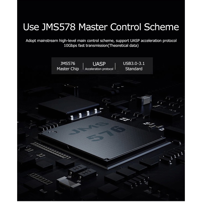 Uthai T37 MSATA เป็น USB3.0 HDD อะแดปเตอร์อลูมิเนียมอัลลอยด์ Mini-SATA SSD เป็น USB3.1 Type-C HDD สําหรับกล่อง Sata3 ขนาด 1.8 นิ้ว