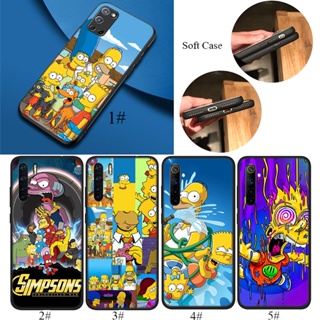 Pj86 เคสโทรศัพท์มือถือนิ่ม ลาย Simpsons สําหรับ Realme C2 C3 C11 C12 C15 C17 C20 C21 C25