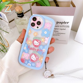 เคส OPPO A78 5G A57 2022 A77 A77S A17 A5S A7 A3S A5 A15 A15S A16 A52 A53 A54 A76 A74 A96 A9 2020 A5 2020 A16K เคสซิลิโคนลายการ์ตูนตาโต Hello Kitty