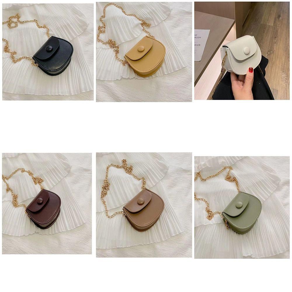 Mh กระเป๋าถือ หนัง PU น่ารัก สง่างาม สําหรับเด็กผู้หญิง เด็กผู้ชาย