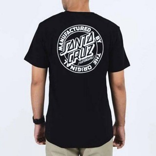 เสื้อเชิ้ตแขนสั้น เสื้อยืดแขนสั้น ราคาส่ง SANTA CRUZ เสื้อยืด SC1210104 MFG DOT S/S CREW NECK TEE WI21