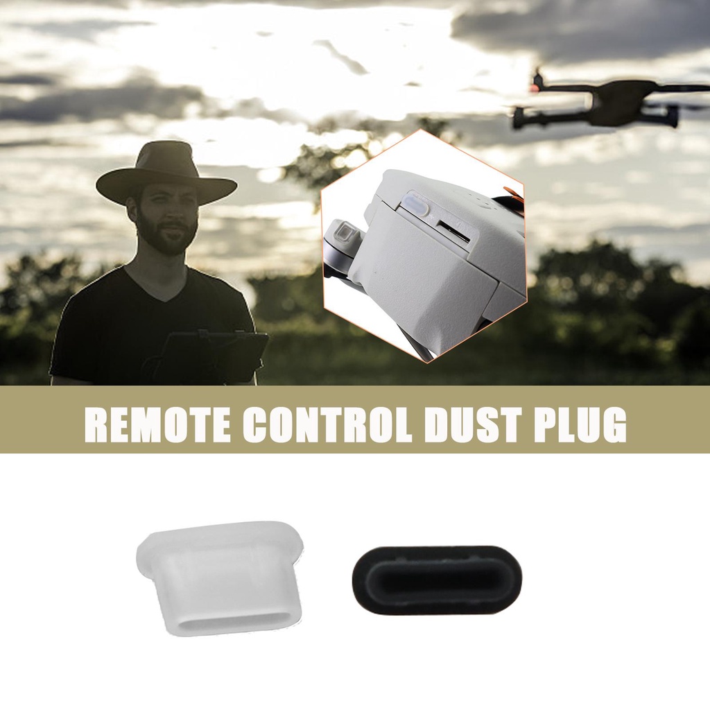 ปลั๊กแบตเตอรี่ กันฝุ่น สําหรับ DJI Mini 4 Pro Air3 DJI RC 2 RC RC-N1 DJI Mini3 Pro 1 คู่