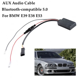 อะแดปเตอร์สายเคเบิ้ลเสียงบลูทูธ อินเตอร์เฟส สําหรับหน้าจอโฮสต์ 16:9 BMW E39 E46 E53 X5 AUX