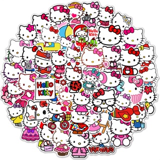 50 ชิ้น / ชุด ❉ สติกเกอร์ Hello Kitty Series 09 ❉ สติกเกอร์แฟชั่น Doodle DIY