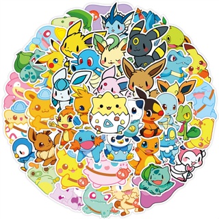 50 ชิ้น / ชุด ❉ Q Baby Pokémon Series 03 สติกเกอร์ สําหรับติดตกแต่ง ❉ สติกเกอร์แฟชั่น Doodle DIY