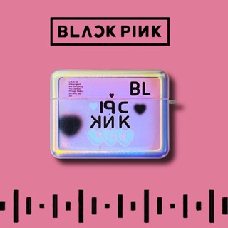 Blackpink เคสหูฟังซิลิโคน TPU ลายดาว ไล่โทนสี พร้อมพวงกุญแจ สําหรับ Airpods 1 2 3 Pro 2 Airpods pro2