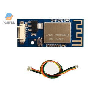 Pcbfun ESP8285 โมดูลส่งสัญญาณ WiFi ไร้สาย พอร์ตอนุกรม ESP8285 สําหรับ Smart Home