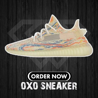 Originals Yee ZY Boost 350 V2 MX oat yellow greymon (ของแท้ คุณภาพ 100%) gw3773 รองเท้า สําหรับผู้หญิง ผู้ชาย FDY4