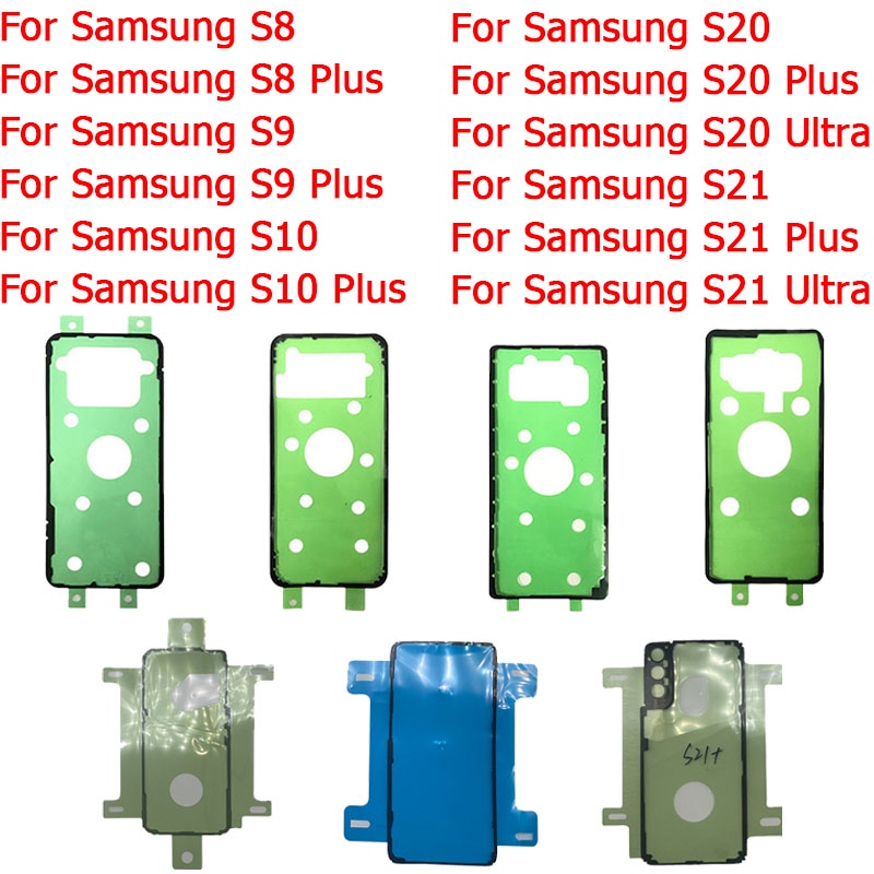 สติกเกอร์เทปกาว กันน้ํา สําหรับติดแบตเตอรี่ Samsung Galaxy S8 S9 S10 S10E S20 S21 S22 Plus Ultra Fe 