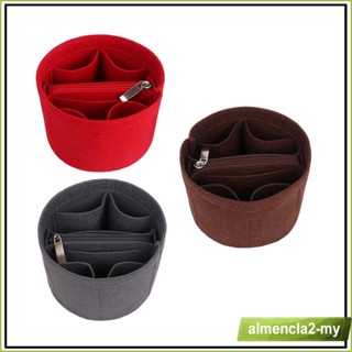 [AlmenclafdMY] กระเป๋าผ้าสักหลาด พร้อมช่องใส่ของ ทนทาน