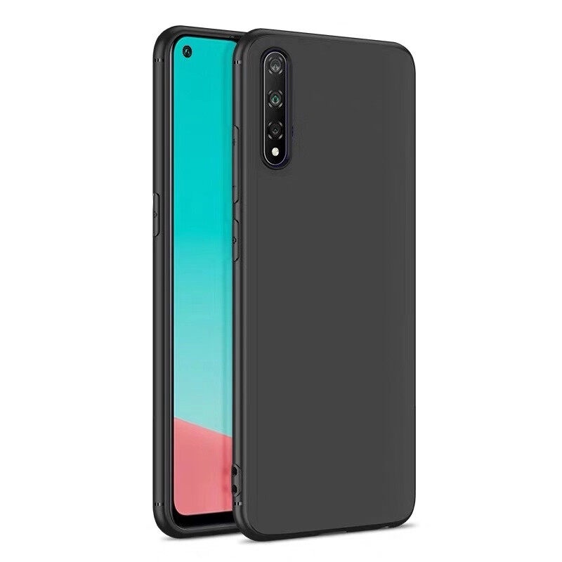 เคสซิลิโคน Case Samsung A7 2018 เคสโทรศัพท์ซัมซุง เคสนิ่ม tpu เคสสีดํา  case samsung galaxy A72018 ส