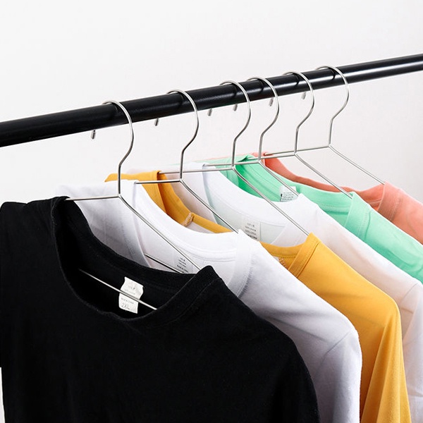 ไม้แขวนเสื้อ สแตนเลส 40/45ซม (10/40ชิ้น) เหมาะแขวนกางเกง เสื้อ ผ้าขนหนู รองเท้า คุณภาพดี แข็งแรง ทนทาน ไม้แขวน ไม้แขวนผ้ - รูปที่ 7