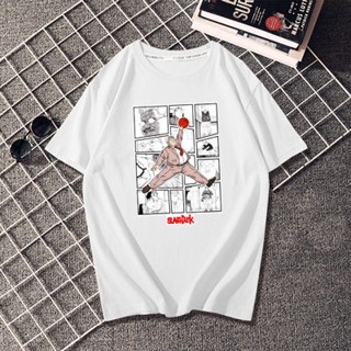 Japanese slam dunk master T-shirt Hanamichi Sakuragi Anxi coach short sleeve mens and womens anima_02