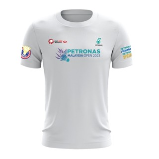 Petronas HSBC BADMINTON OPEN 2023 เสื้อเจอร์ซีย์ไมโครไฟเบอร์ แบบแห้งเร็ว สําหรับกลางแจ้ง