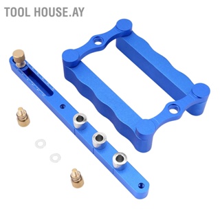 Tool House.ay 6/8/10mm Self Centering Doweling Jig Wood เจาะ รู ชุด เครื่องมือช่างงานไม้