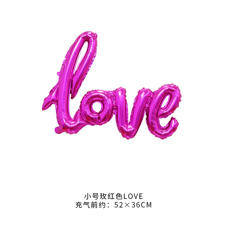 รักบอลลูนจดหมายบอลลูนบอลลูนตกแต่งงานแต่งงานบอลลูนงานแต่งงานบอลลูนข้อเสนอบอลลูน - รูปที่ 6