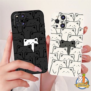 เคสโทรศัพท์มือถือ ซิลิโคน ขอบตรง กันกระแทก ลายการ์ตูนหมี สําหรับ Infinix Hot 20s 20i 20 12 12i 11 10 9 Play Lite Note 10 Pro Smart 6 5 Pro