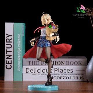 Taylor2pv ตุ๊กตาฟิกเกอร์ PVC รูปการ์ตูนอนิเมะ Altria Pendragon Saber ขนาดมินิ ของเล่นสําหรับเด็ก