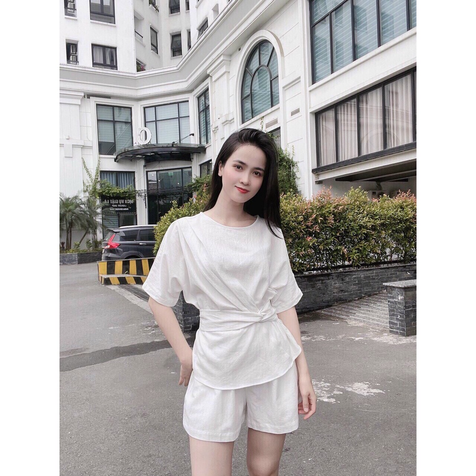 Set đũi xoắn eo ONN Set89