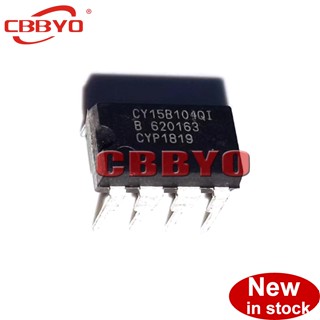 ผ้าไหม พิมพ์ลาย CY15B104Q-PZXI CY15B104QI DIP-8 1 ชิ้น