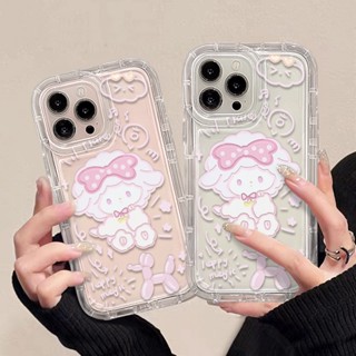 เคสโทรศัพท์มือถือ ซิลิโคนนุ่ม TPU ใส ลายน่ารัก สําหรับ IPhone 14 13 12 11 Pro XS Max X XR 8 7 6 6S Plus