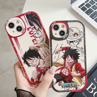 เคส OPPO Reno 8T A38 A98 A78 A16 A74 A54 A95 A15 A15S A57 2022 4G A76 A96 A77 5G A93 A55 A16K A16E A16S A53 A33 A5 A9 2020 A52 A72 A92 A31 A1K A7 A77S A3S A83 A5S A12 A11K F9 F11 ONE PIECE MONKEY D.LUFFY Lens Protection Phone Case XPN 59