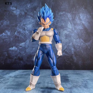 โมเดลฟิกเกอร์ รูปปั้นอนิเมะ Dragon Ball Z Vegeta Super Saiyan ของเล่นสําหรับเด็ก