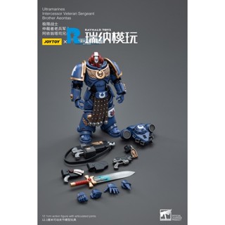 พร้อมส่ง JOYTOY Dark Source 1/18 Warhammer 40K Extreme Warrior Veteran Soldier Arion Tower Commander