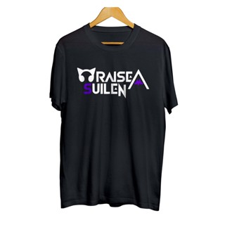 【ใหม่】เสื้อยืดผ้าฝ้าย 100% พิมพ์ลาย RAISE A SUILEN GROUP - BANG DREAM สไตล์ญี่ปุ่น ยุค 30