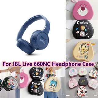 พร้อมส่ง! เคสหูฟัง ลายการ์ตูนปิกาจู สําหรับ JBL Live 660NC JBL Live 660NC