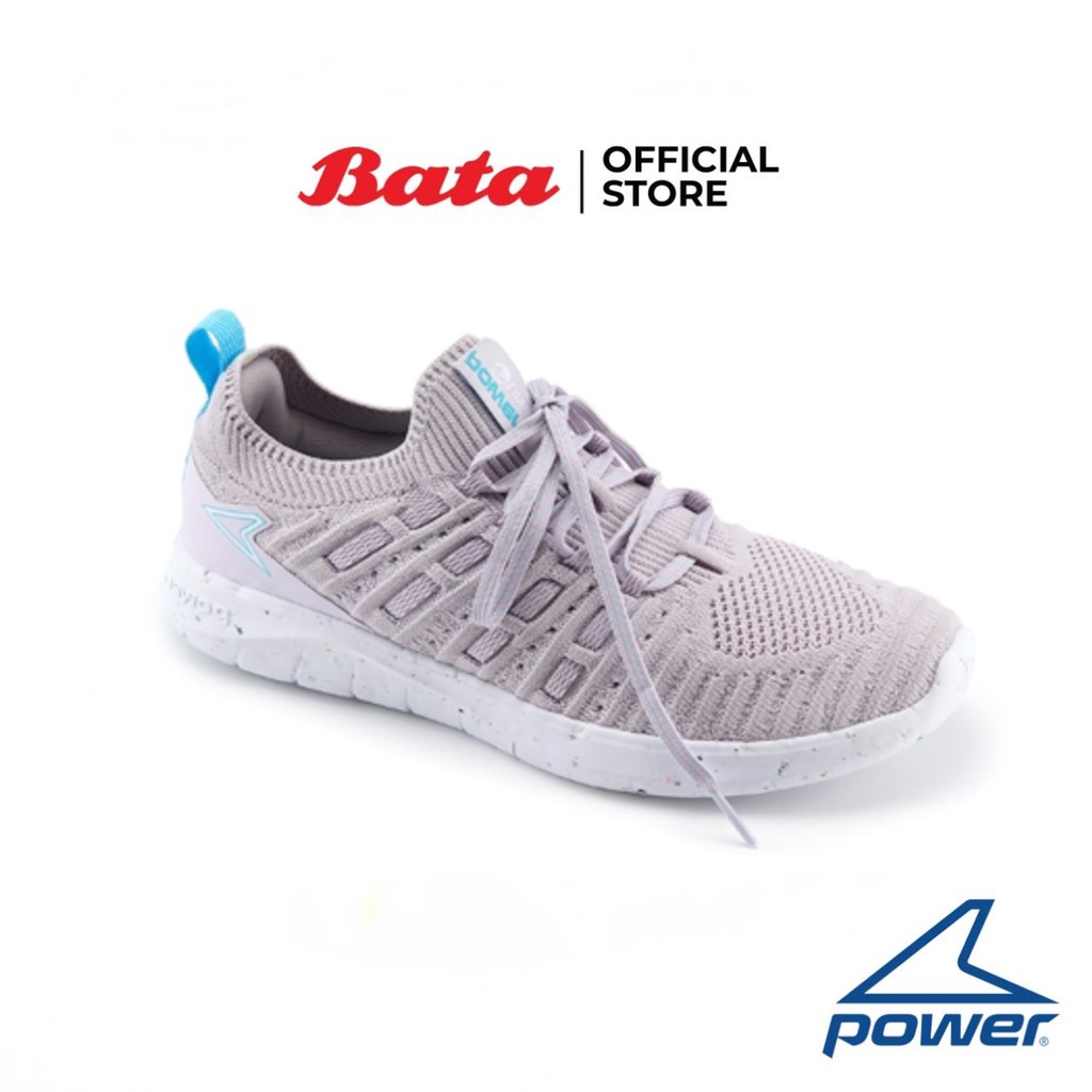 Bata บาจา POWER รองเท้าสำหรับวิ่ง แบบผูกเชือก สนีกเกอร์สำหรับวิ่ง รองเท้ากีฬา สำหรับผู้หญิง รุ่น  ENGAGE FLEX 300 LO สีเทา รหัส 5189951