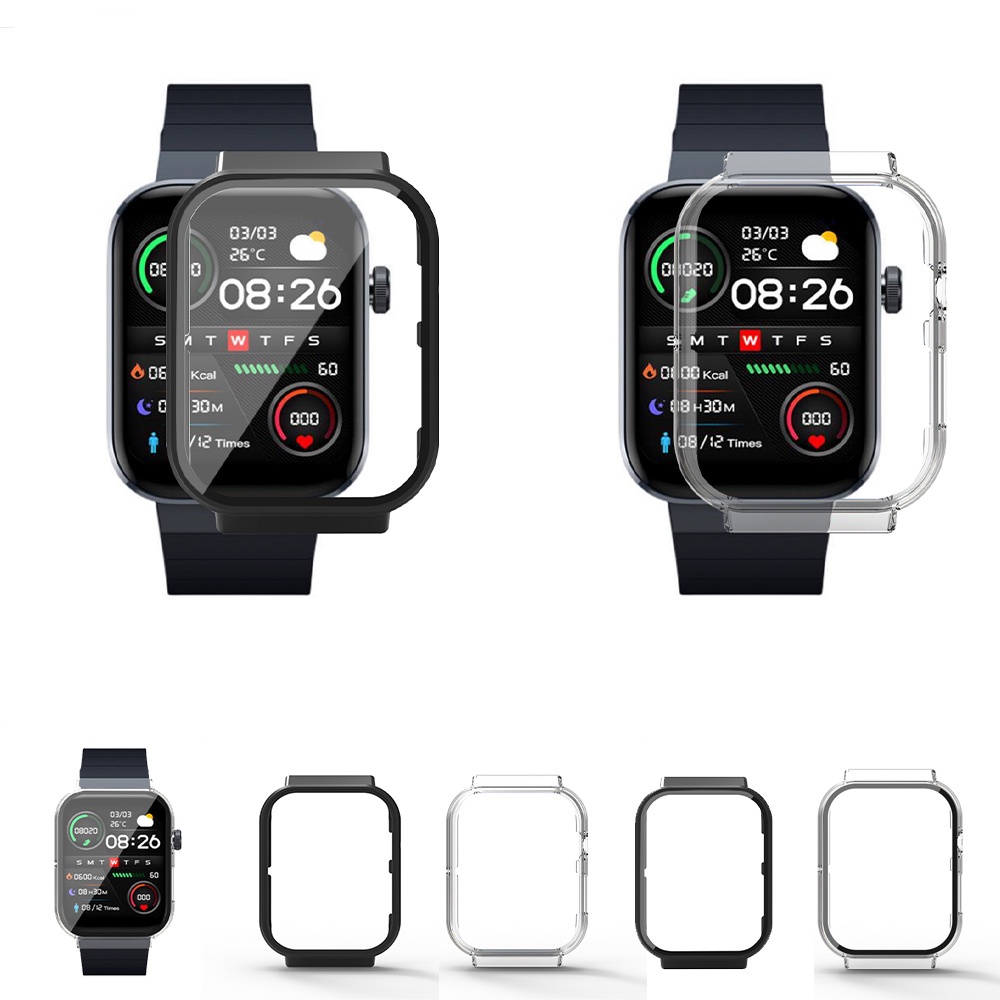 เคสนาฬิกาข้อมือ PC แบบแข็ง กันรอยขีดข่วน กันตก พร้อมสเกลวัด สําหรับ Amazfit Balance