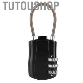 Tutoushop Lightweight Luggage Cable Lock Luggage Travel Lock For Suit Case Travel Bag