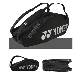 Yonex BA92226EX กระเป๋าไม้แร็กเก็ต พร้อมช่องใส่รองเท้า 6 ไม้ สําหรับผู้ชาย และผู้หญิง