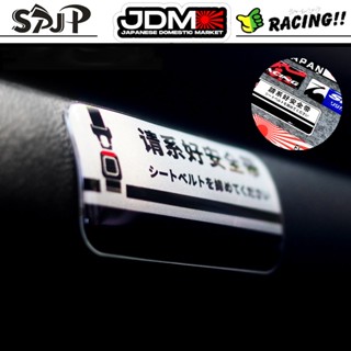 สติกเกอร์ไวนิล ลาย Kanji Initial D Drift Turbo Euro Fast 3D สไตล์ญี่ปุ่น สําหรับติดตกแต่งรถยนต์ 1 ชิ้น