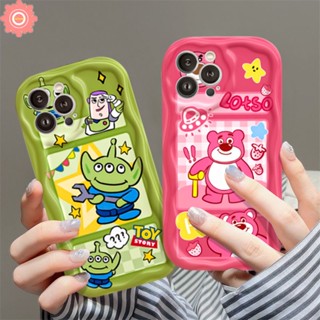 เคสโทรศัพท์มือถือ ขอบโค้ง ลายเอเลี่ยนหมีทอยสตอรี่ 3D สําหรับ Vivo Y36 Y16 Y22 Y20s Y31 Y51 Y91 Y30 Y21s Y50 Y15s Y21 Y35 Y11 Y20i Y22s Y15 Y21A Y12 Y02 Y91C Y12i Y12s Y20 Y17 Y15A