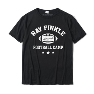 เสื้อยืดผ้าฝ้ายพิมพ์ลายเสื้อยืดลําลอง ผ้าฝ้าย แขนสั้น พิมพ์ลาย Ray Finkle Football Camp สไตล์คลาสสิก สําหรับผู้ชายสามารถ