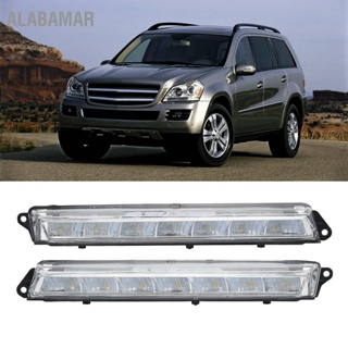 ALABAMAR ไฟวิ่งกลางวันกันน้ำสำหรับ Mercedes Benz X164 GL320 GL350 GL450 GL550 2007-2013