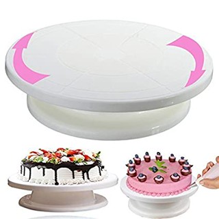 CAKE TURNTABLE  แท่นหมุน แท่นหมุนแต่งเค้ก 28 CM.