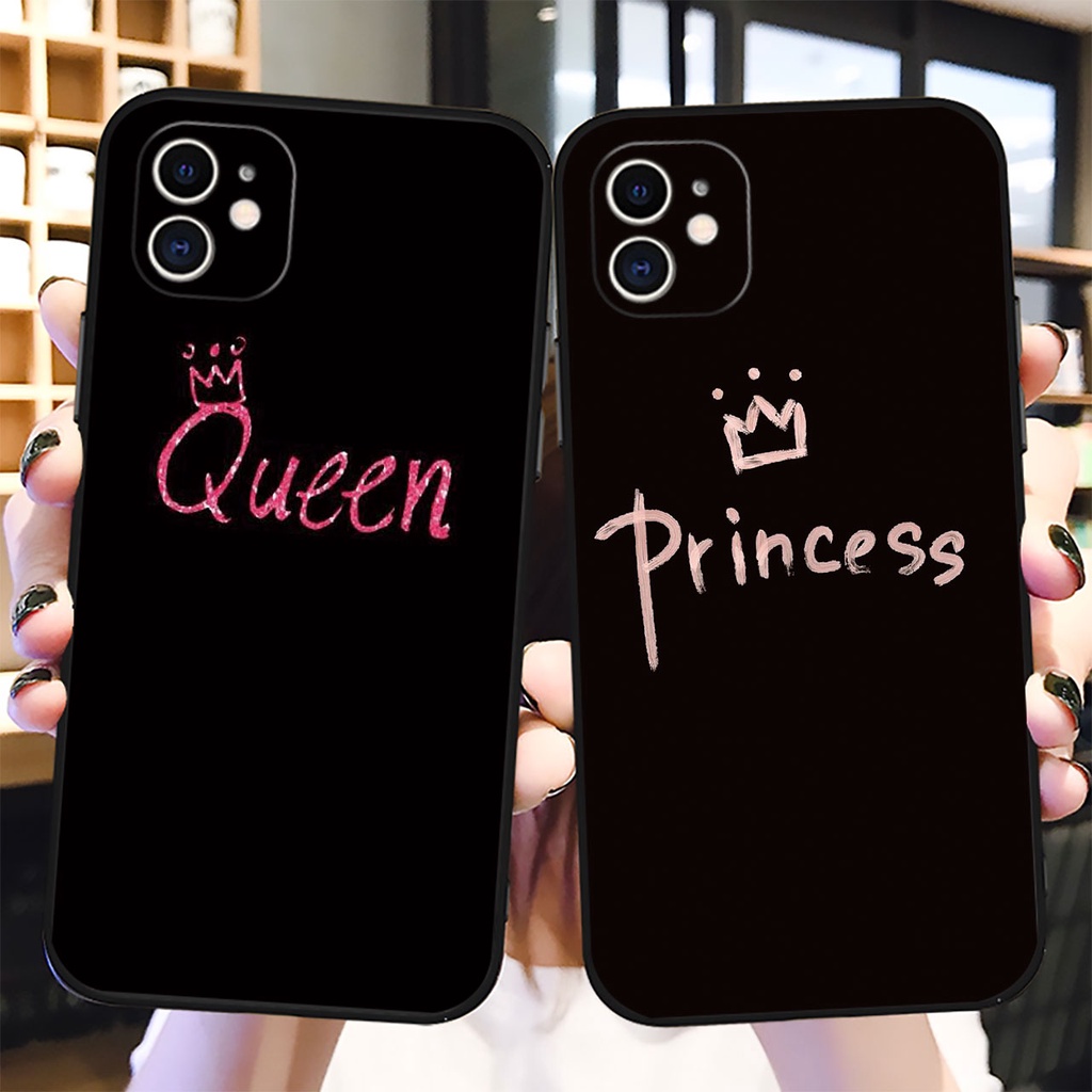 SAMSUNG เคสสําหรับSamsung A13 A23 A33 A53 A73 Soft Silicoenเคสโทรศัพท์ฝาครอบKingและQueen