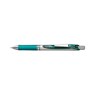 PENTEL ปากกาหมึกเจล Energel แบบกด หมึกสีฟ้าTURQUOISE 0.7 มม.