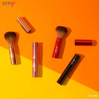Ashley Rotating Brush 1pc แอชลี่ย์ แปรงแต่งหน้าขนนุ่มฟูแบบหมุนได้.