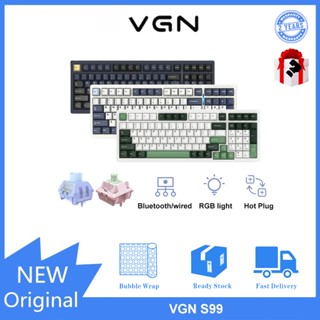 Vgn S99 คีย์บอร์ดเมคคานิคอล ไฟแบ็คไลท์ RGB สามโหมด เปลี่ยนได้