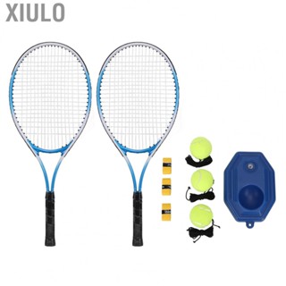 Xiulo Self Tennis Practice Training Tool  Portable Stable Base Engineering Design Tennis Training Kit  for Playground for All Ages