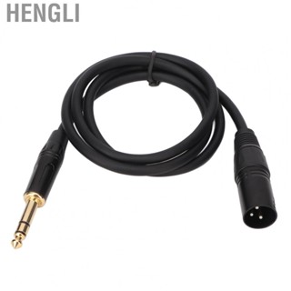 Hengli 6.35mm To XLR Cable 3 Pin Stereo 1/4 In To XLR Balanced Cord Mixers  Cards