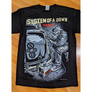 เสื้อยืดแขนสั้น พิมพ์ลาย Nts System Of A Down Toxicity Original
