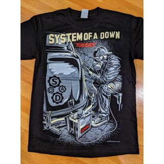 เสื้อยืดแขนสั้น พิมพ์ลาย Nts System Of A Down Toxicity Original